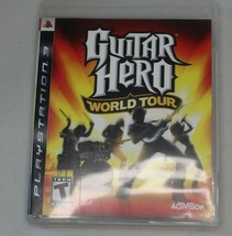 Guitar Hero World Tour (Sony PlayStation 3 2008, PS3) Complete W/ Manual - £4.63 GBP