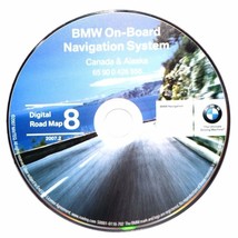 BMW NAVIGATION CD DVD DIGITAL ROAD MAP DISC 8 CANADA ALASKA 65900431725 ... - $49.45