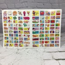 Vintage 80’s Troll Sticker Pages Sheet lot Motivational Schoolwork Prize - £11.60 GBP