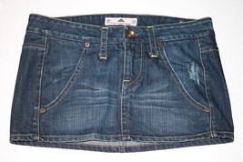FORNARINA Italy MICRO MINI Jeans SKIRT Denim ( XS ) - $64.32