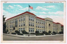 Pennsylvania Postcard Kittanning Central School Minsky Bros - $7.91