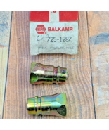 2pc Napa Balkamp 7251287 3/4-16 ORB Hydraulic Male Quick Disconnect Coup... - $650.78 MXN