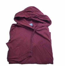 American Giant Hoodie Womens XS Red Pullover Drawstring Pocket Supima Cotton - £24.91 GBP