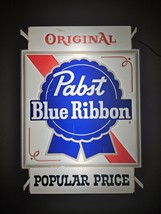 Pabst Blue Ribbon PBR Beer Popular Price 2-sided Window Lighted sign 21x... - $3,688.33 MXN