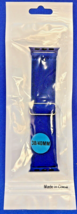 Nylon Solo Loop Band - Apple Watch Compatible - Royal Blue 38/40mm - £3.94 GBP