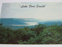 Vintage Lake Fort Smith AR Ozarks Boston Mountains Postcard 52854 Arkansas - £9.46 GBP