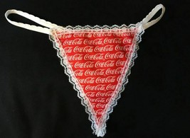 New Sexy Womens COCA COLA Coke Soda Gstring Thong Lingerie Panties Under... - €17,24 EUR