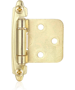 4 Pack (2 Pair) Gold (Brass) Self Closing Cabinet Hinges for Kitchen Cab... - $20.53 CAD