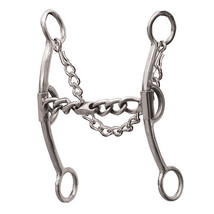 Horse Bit 6.75&quot; Mouth Chain 35237 35237-6 - £39.78 GBP