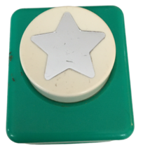 Carl Paper Punch Star 1&quot; Patriotic Americana Christmas Holiday Scrapbooking - $6.99