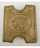 Rare Original Anson Indian Wars Anson Mills Brass Buckle Hunting Dog (Pa... - £108.39 GBP