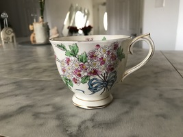 1950s ROYAL ALBERT Bone China Tea Cup Flower of the Month #5 Hawthorn (England) - £16.06 GBP