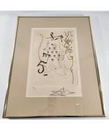 Salvador Dali Les Amours Jeunes Drypoint Artist Signed 1974 THE TOAD Ltd... - £683.92 GBP