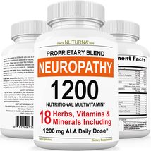 Neuropathy Support Supplement with 1200 Mg Pure Alpha Lipoic Acid - Nerve Suppor - £91.97 GBP
