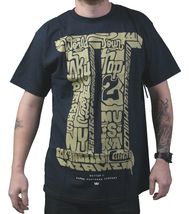 Supra Footwear Mens Navy Skateboarding Skytop II World Tour T-Shirt 2 3 ... - $20.89 CAD