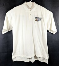 Mirachem Polo Mens 2XL XXL Mechanics Shirt White  - $14.06