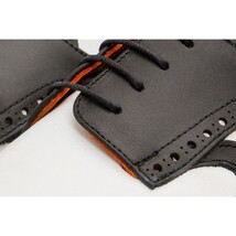 The Neiva Black & White Wingtip Semi Brogue Derby Men Shoe image 4