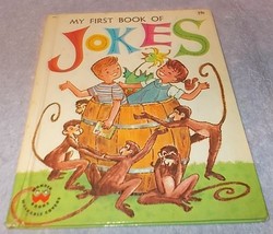 Vintage Wonder Book My First Book of Jokes No 799 1962 Janet D&#39;Amato - £4.69 GBP