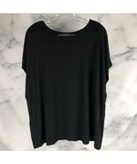 J. Jill Wearever Collection Women&#39;s Black XL Shirt Blouse Pullover - $282.98 MXN