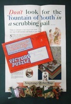 1920s Antique Armstrong Quaker Rug Jigsaw Puzzle,Brochure,Envelope Lancaster Pa - £69.00 GBP