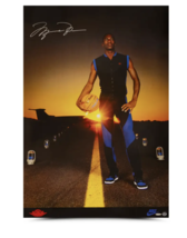 Michael Jordan Autographed Nike &#39;Runway&#39; 35x24 Photo UDA - $6,995.00