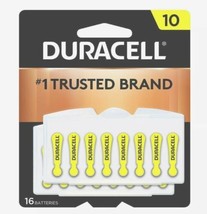 (16-Pack) Duracell Hearing Aid Size 10 Long Lasting Ease Installation Ba... - £7.41 GBP