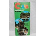 Vintage 1967 Ocala Marion County Florida Brochure Map - $35.63