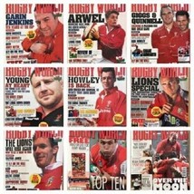 Rugby World Magazine. Welsh Edition. 17 Magazines from Jan 2001 to Sept ... - $18.29