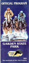 1985 - April 6th - Garden State Park program in MINT Condition - SPEND A BUCK - £31.62 GBP