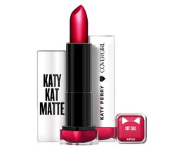 CoverGirl Katy Kat Matte Cat Call KP06 Lipstick Colorlicious Sealed Glos... - $9.00