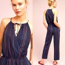 Dolan Anthropologie Striped Jumpsuit Navy ( XS ) - £70.09 GBP