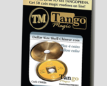 Dollar Size Shell Chinese Coin (Yellow) by Tango Magic (CH026) - $29.69