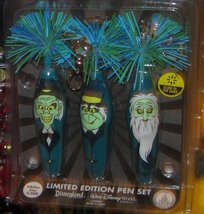 Disney Kooky Pens - Haunted Mansion Hitchhiking Ghosts 3 Pen Set - £35.47 GBP