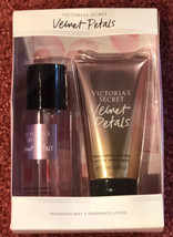 Victoria’s Secret Velvet Petals Fragrance Mist And Lotion Set 2.5 Oz. New! - £15.54 GBP