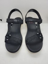 Mia Amore Cartia Size 8.5M Black Sandals - £23.66 GBP