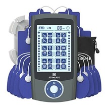 Stimease TENS Unit, 24 Modes Independent Dual Channel TENS EMS Muscle Stimulator - £77.85 GBP