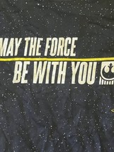 May The Force Be With You T Shirt Size XL Kids Glow in the dark shirt - £9.21 GBP