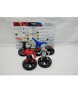 Lot Of (5) Limited Edition Heroclix Drax Jade A-Bomb Red Hulk And Silver... - $24.27 CAD
