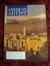 AMERICAN ARTIST January 1994 William Stanley Haseltine Jeanette Pasin Sloan&#39; - £6.03 GBP