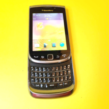 100% WORKING &amp; UNLOCKED BLACKBERRY TORCH 9810 SLIDER QWERTY TOUCH RIM CE... - $36.67