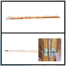 RARE Vintage Bamboo 3 Pc Sleeved Fishing Pole Dayton Japan W 2 Pc Bamboo... - £56.47 GBP