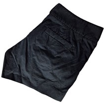 J Crew Women&#39;s Chino Shorts Size 6 Black Pockets Summer Casual Preppy Beach - $22.63 CAD