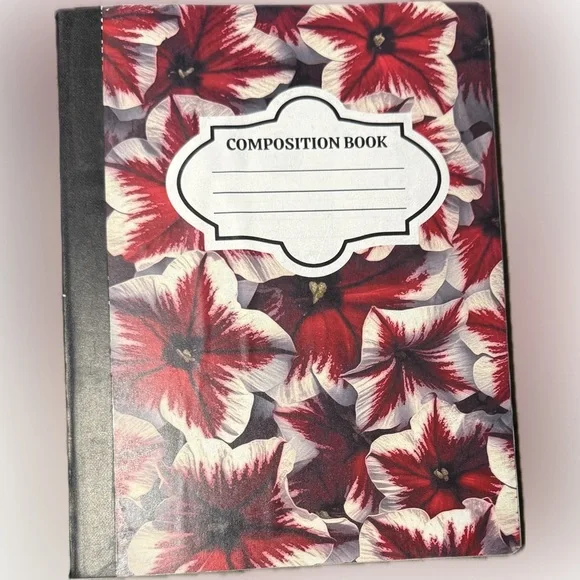 Floral Composition Book Bundle | Matching Pencil Cup | Clip Holders  - $374.43 MXN
