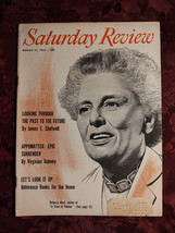Saturday Review March 19 1955 Rebecca West Virginius Dabney Bertrand Russell - £6.77 GBP