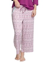 Muk Luks Womens Printed Capri Pajama Pants Color Tribal Color L - £44.65 GBP
