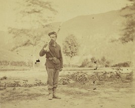 Federal 22nd New York soldier in field Harpers Ferry New 8x10 US Civil War Photo - £7.04 GBP