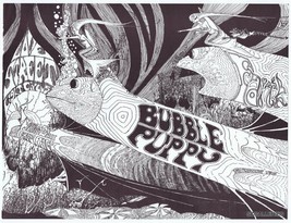 ORIGINAL 1960s Bubble Puppy Love Street Light Circus Faith Handbill Houston  - £348.88 GBP