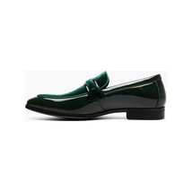 Stacy Adams Spratley Moc Toe Saddle Slip On Dress Shoes Green 25686-300 image 5