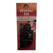 A PAIR OF KASCO MENS WINTER FIT GOLF GLOVES SIZE MEDIUM. BLACK. - $26.99