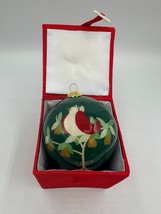 Dillard&#39;s Partridge in a Pear Tree Glass  12 Days of Christmas Ornament 2007 - £18.55 GBP